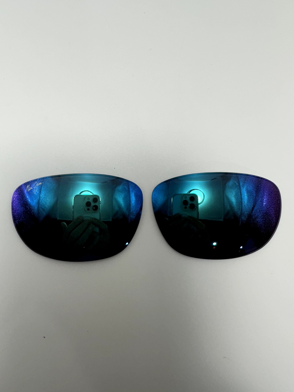 Maui Jim Replacement Lenses Ho'okipa Ultra R 62mm Blue Hawaii New
